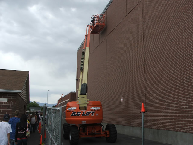 Allstate Animal Control, bat control manlift